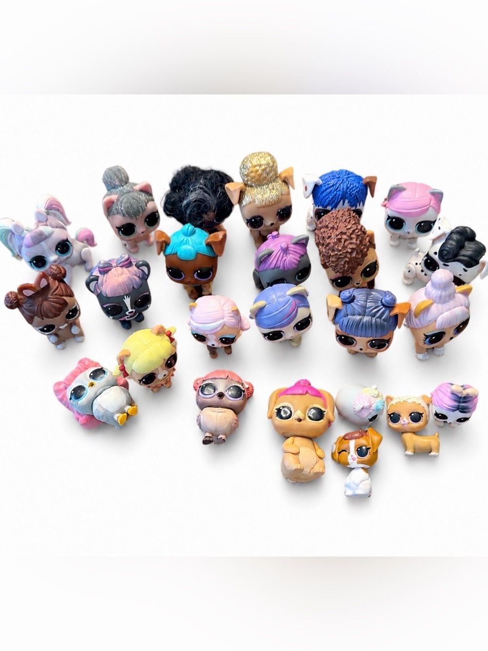 L.O.L. Surprise! Pets Assorted Collectible Figures - Multicolor Lot of 24